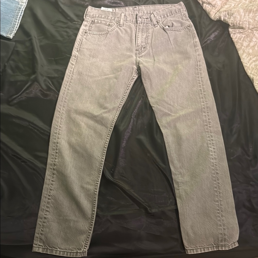 Levi's Classic Gray Denim Jeans